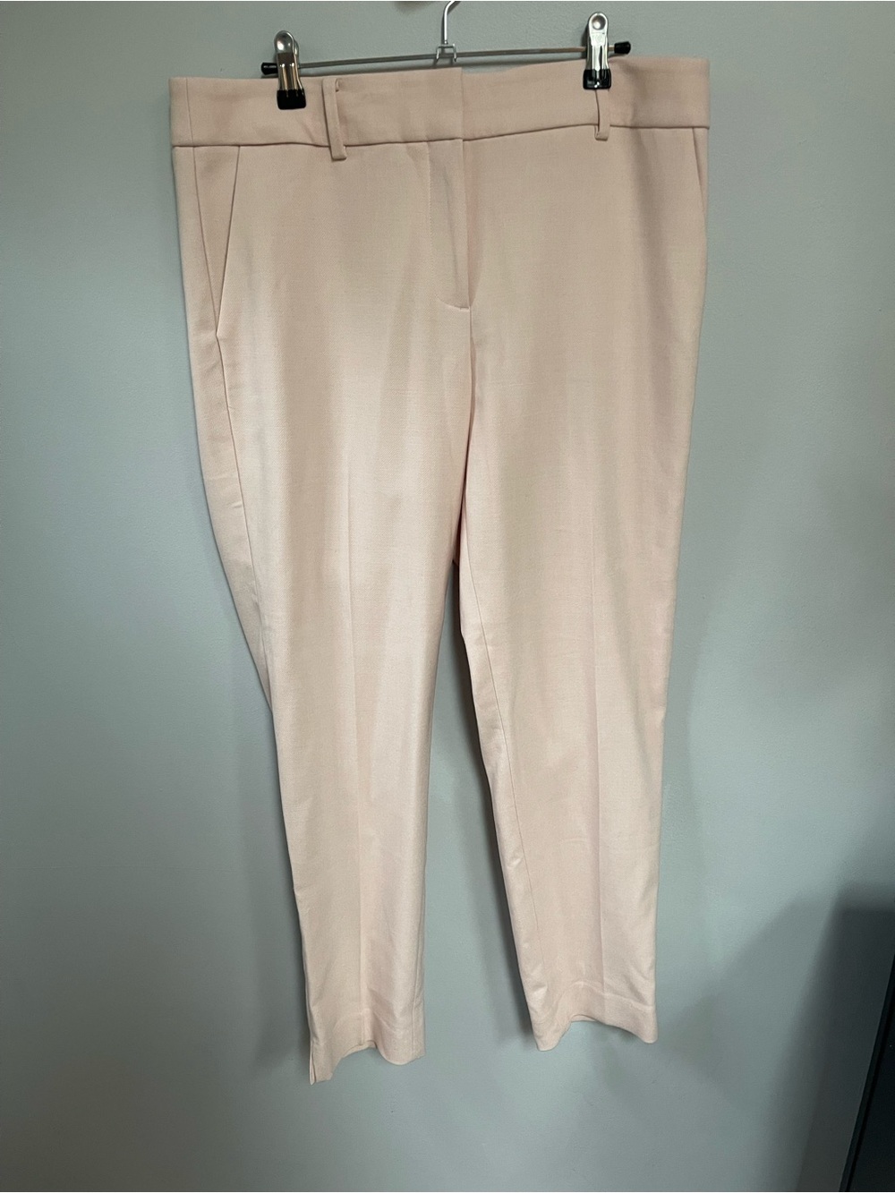 Talbots Blush Pink Hampshire Ankle Pant